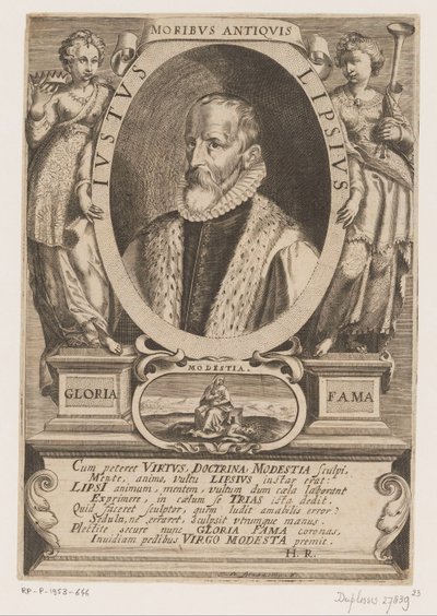 Portrait de Justus Lipsius - Jacques de Fornazeris