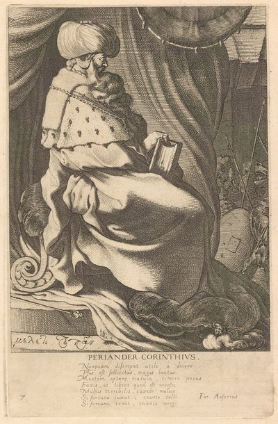 Périandre de Corinthe, #7 de la série Les Sept Sages de Grèce - Jacques de Gheyn III