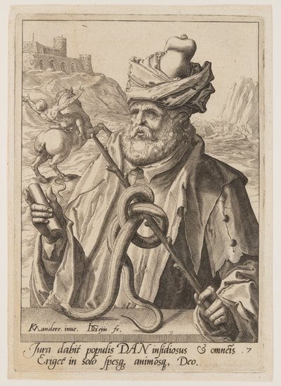 Dan, extrait des Douze fils de Jacob - Jacques de Gheyn II