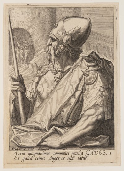 Gad, extrait des Douze fils de Jacob - Jacques de Gheyn II
