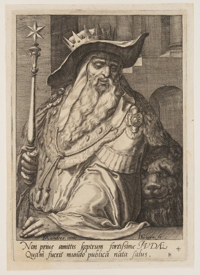 Juda, extrait des Douze fils de Jacob - Jacques de Gheyn II