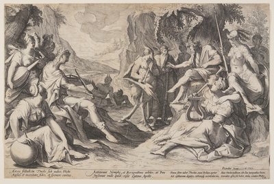 Le jugement de Midas - Jacques de Gheyn II