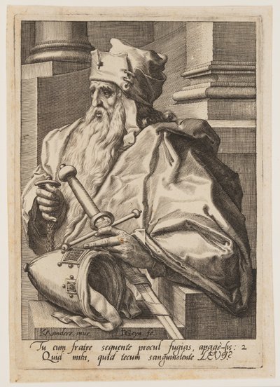 Lévi, tiré des Douze fils de Jacob - Jacques de Gheyn II