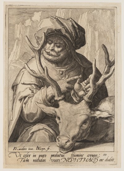 Naphthali, extrait des Douze fils de Jacob - Jacques de Gheyn II