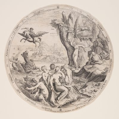 Persée libérant Andromède - Jacques de Gheyn II