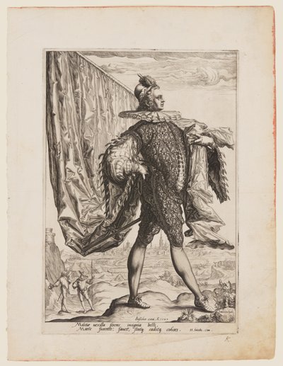 Bearer standard - Jacques de Gheyn II