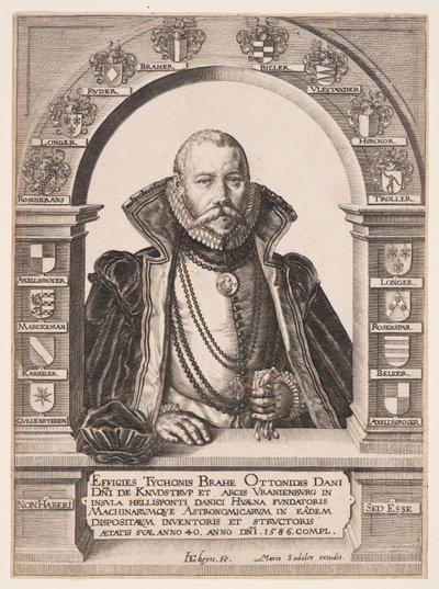 Tycho Brahe, astronome - Jacques de Gheyn II
