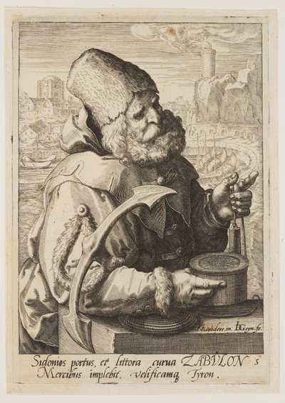 Zébulon, tiré des Douze fils de Jacob - Jacques de Gheyn II