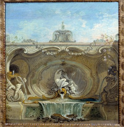 Jardin de la fontaine - Jacques de Lajoüe
