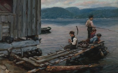 Pêche au quai - Jahn Ekenaes