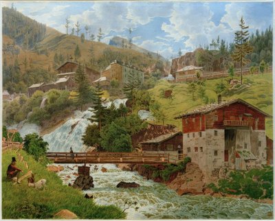 Vue de Bad Gastein - Jakob Alt