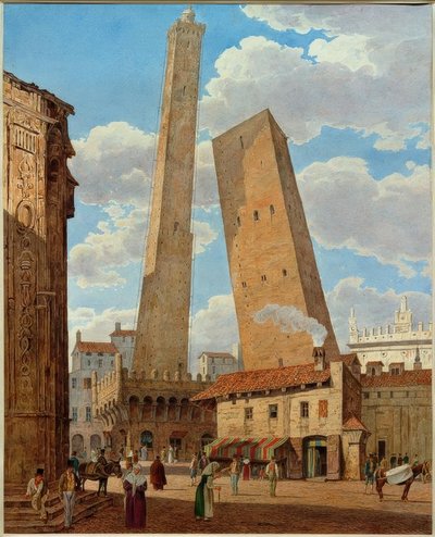 Les tours Asinelli et Grisenda - Jakob Alt