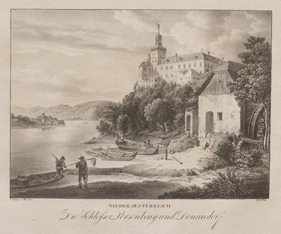 Basse-Autriche, Les châteaux Persenbeug - Jakob Alt