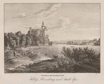 Basse-Autriche, Château Persenbeug et ville d
