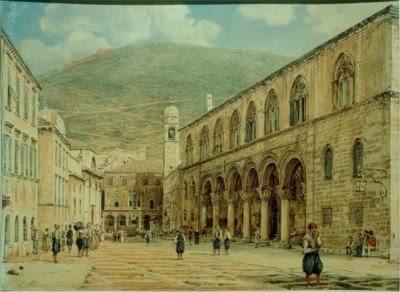 Place à Raguse (Dubrovnik) - Jakob Alt