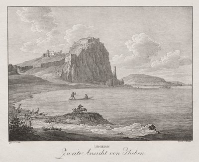 Hongrie, Deuxième vue de Theben - Jakob Alt