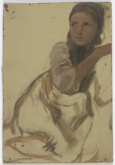 Petite paysanne - Jakob Becker