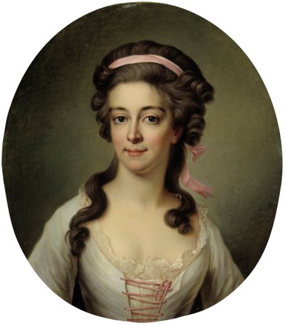 Portrait de la Comtesse Maria Eleonora Lewenhaupt, née Koskull 1765-1823 - Jakob Björk