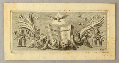 Vignette se référant à la Bible - Jakob Frey
