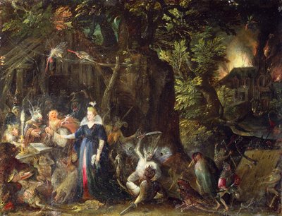 La Tentation de Saint Antoine - Jakob Isaaksz Swanenburgh