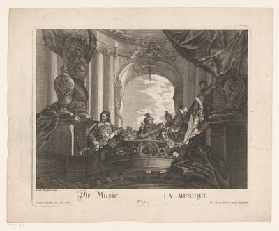 Allégorie de la musique - Jakob Wangner