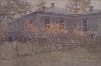 Maison de campagne en automne, 1902 - Jakov Jakovlevich Kalinichenko