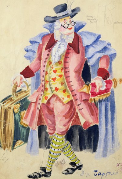Conception de costume pour 