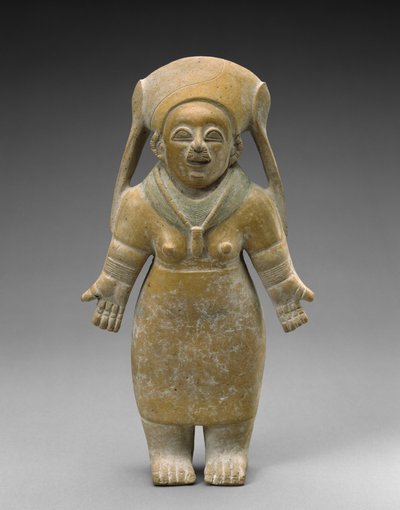 Femme debout, 200 av. J.-C.-800 apr. J.-C. - Jama Coaque culture