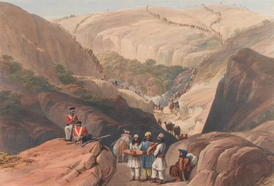 La première descente par le col de Koojah - James (after) Atkinson