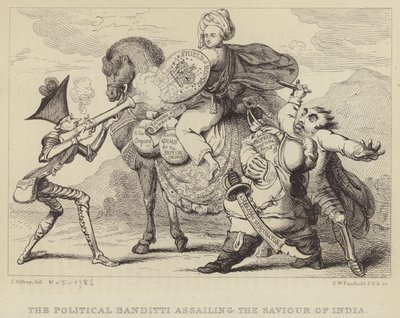 Les Bandits Politiques Assaillant le Sauveur de l