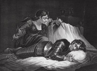 Jael et Sisera, Juges, Ch 4, v 17, 22 - James (after) Northcote