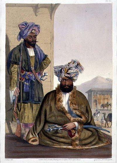 Gool Mahommed Kaun, roi des Ghilgies, planche 25 de 
