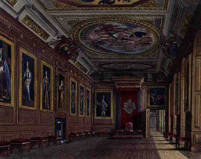 Chambre de Présence du Roi, Château de Windsor, de 