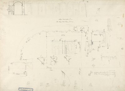 Détails du temple au-dessus de la source à Zaghouan - James 1730 94 Bruce