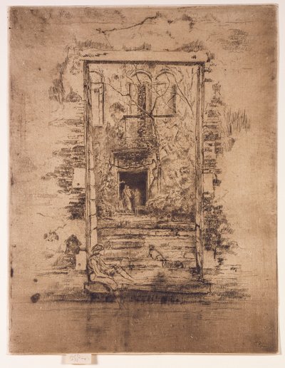 Le jardin - James Abbott McNeill Whistler