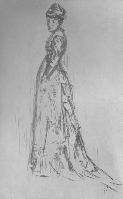 La robe de soie - James Abbott McNeill Whistler, Adam and Charles Black