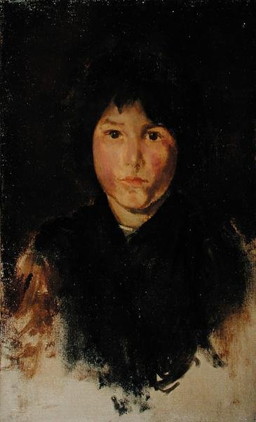 Un Enfant Corse - James Abbott McNeill Whistler