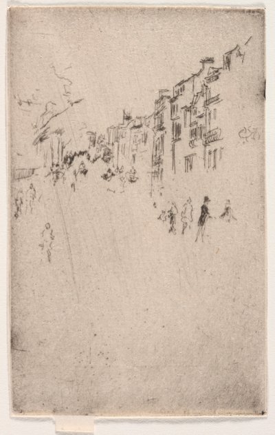 Un fragment de Piccadilly - James Abbott McNeill Whistler
