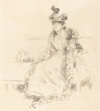 Une dame assise, 1893 - James Abbott McNeill Whistler