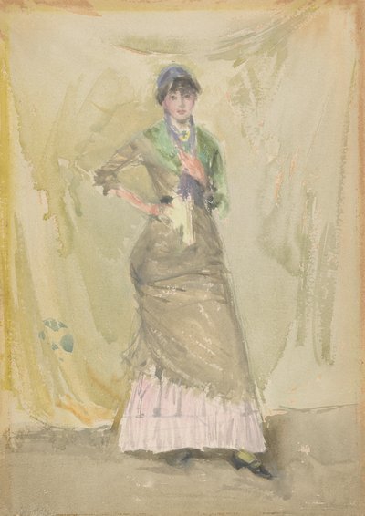 Une Note en Vert, 1883-1884 - James Abbott McNeill Whistler