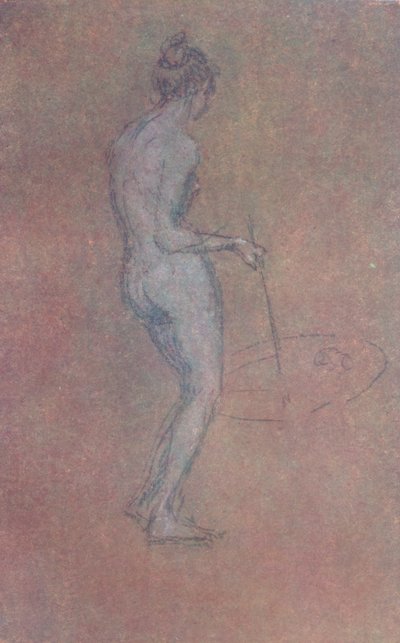 Étude de nu - James Abbott McNeill Whistler