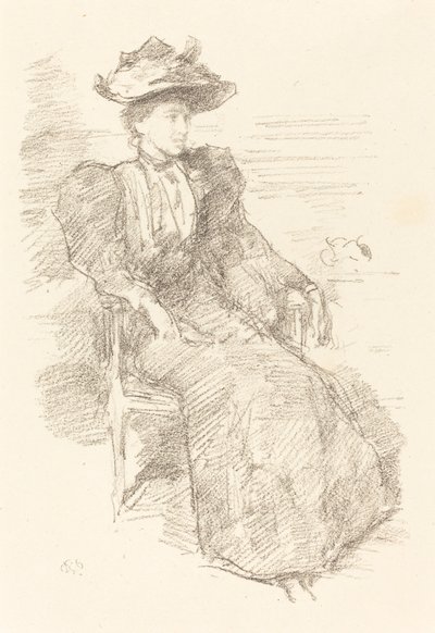 Portrait : Mildred Howells, 1894-1896 - James Abbott McNeill Whistler