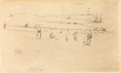 Un Croquis à Dieppe - James Abbott McNeill Whistler