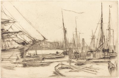 Une esquisse de Billingsgate, 1878 - James Abbott McNeill Whistler