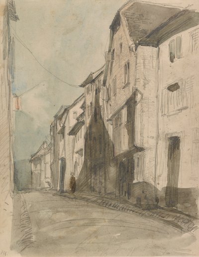 Une rue à Saverne, 1858 - James Abbott McNeill Whistler