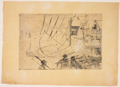 Un quai - James Abbott McNeill Whistler