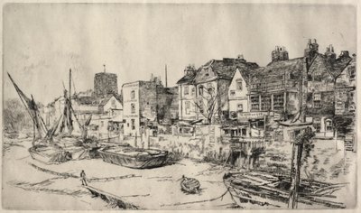 Taverne Adam et Eve, Old Chelsea - James Abbott McNeill Whistler