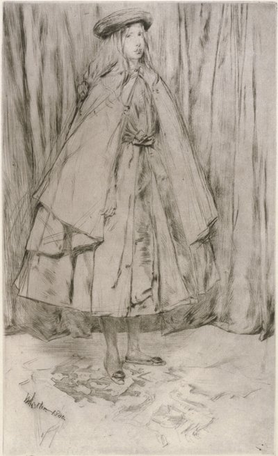 Annie Haden, 1860 - James Abbott McNeill Whistler