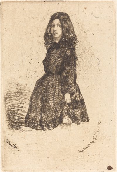 Annie, vers 1857-1858 - James Abbott McNeill Whistler
