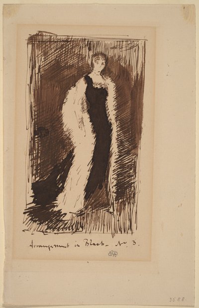 Arrangement en noir - No.3 - James Abbott McNeill Whistler